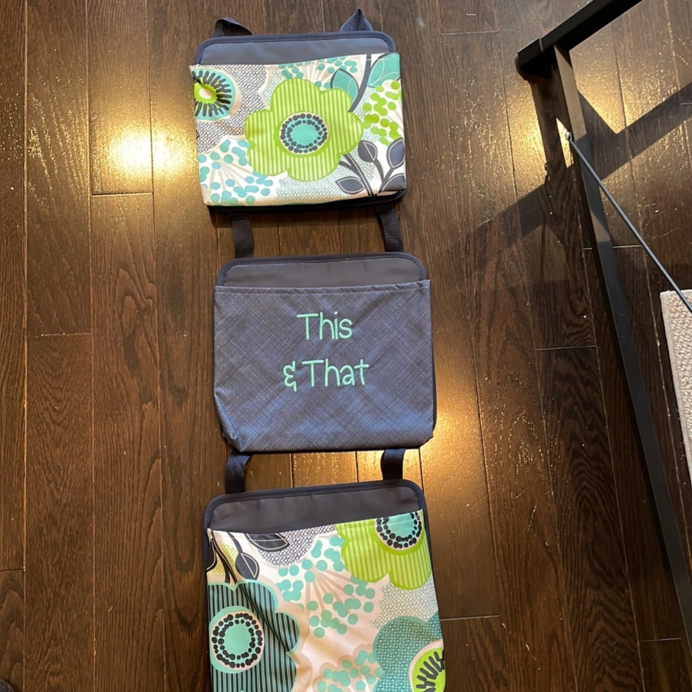 Thirty one storage pouches